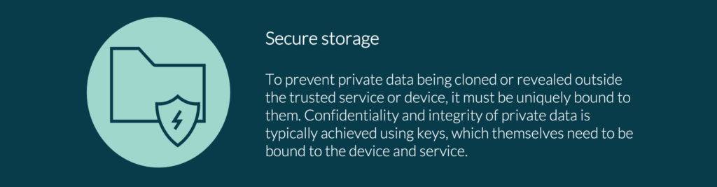 The PSA Certified Secure Storage Goal