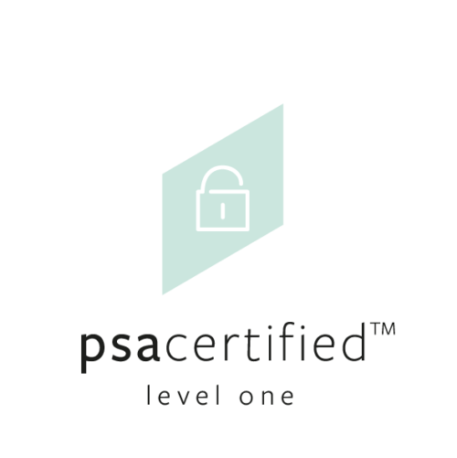 PSA Certified Level 1 ensures basic security principles have been applied