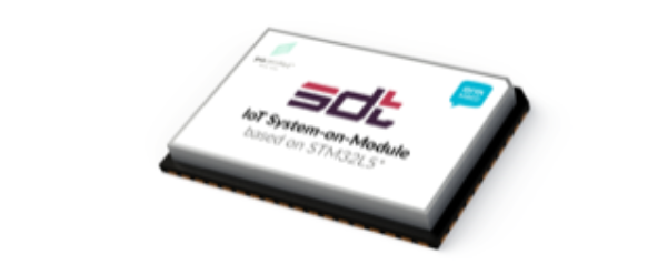 IoT system-on-module (SOM) based on STM32L5 (Illustration)