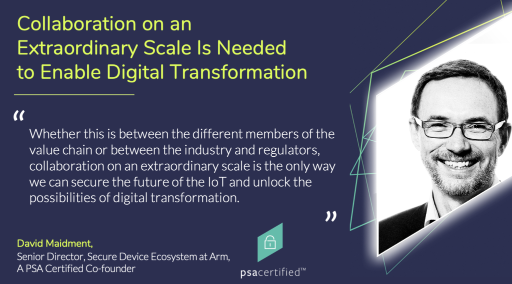 Reflecting on the #beyondthenow podcast, David Maidment concludes that collaboration through industry partnerships will help combat IoT security challenges.