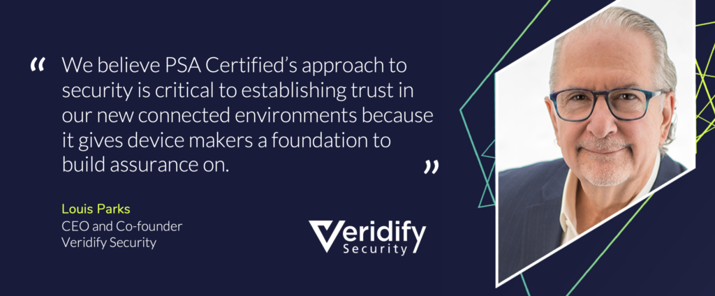 Louis Parks (CEO @ Veridify) shares his thoughts on PSA Certified