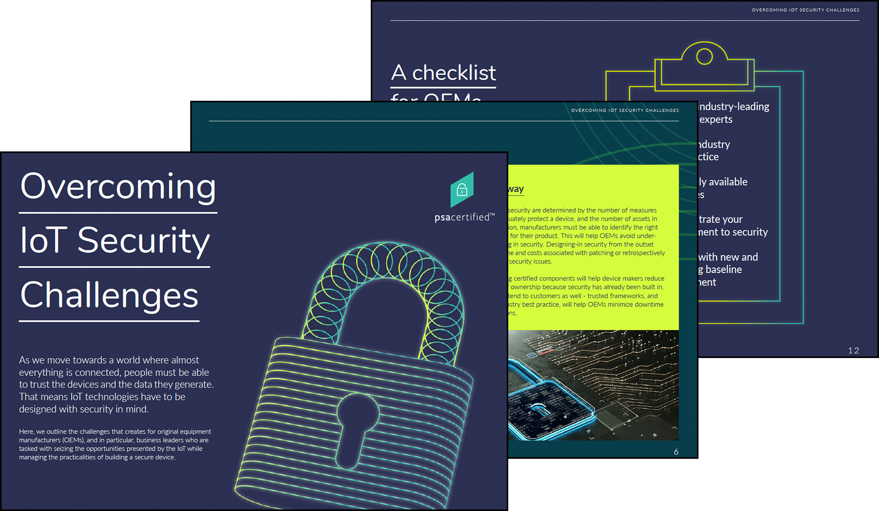 Practical Solutions to Connected Device Security Challenges for OEMs